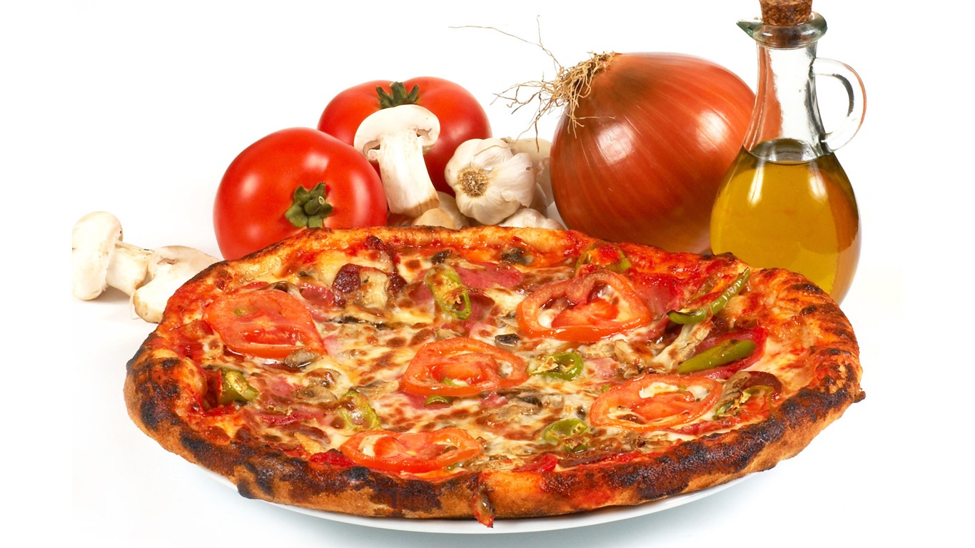 Fondos de pizzerías de Alimentos (4) #16 - 1366x768