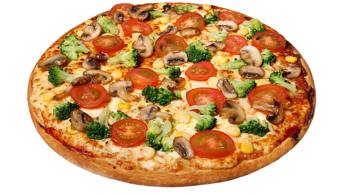 Pizza 美食壁纸(四)18 - 1366x768