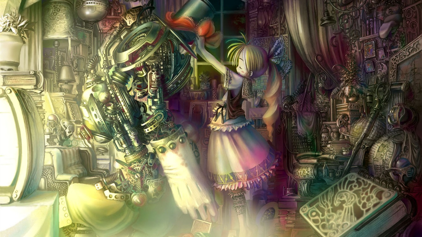 動漫人物 壁紙(20) #2 - 1366x768