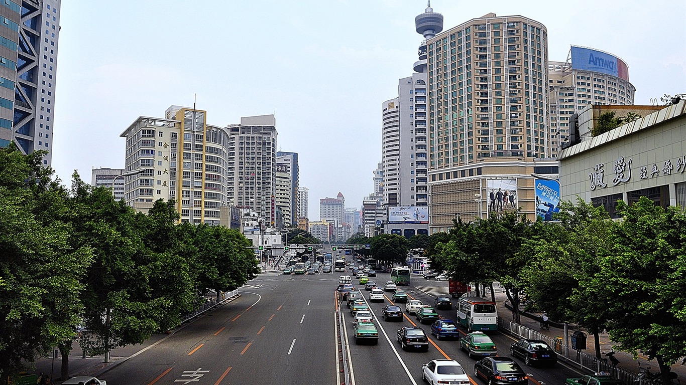 Fuzhou street with the shot (photo Works of change) #6 - 1366x768