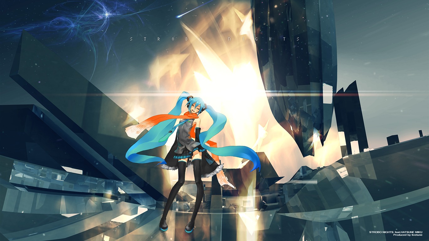 動漫人物 壁紙(23) #8 - 1366x768