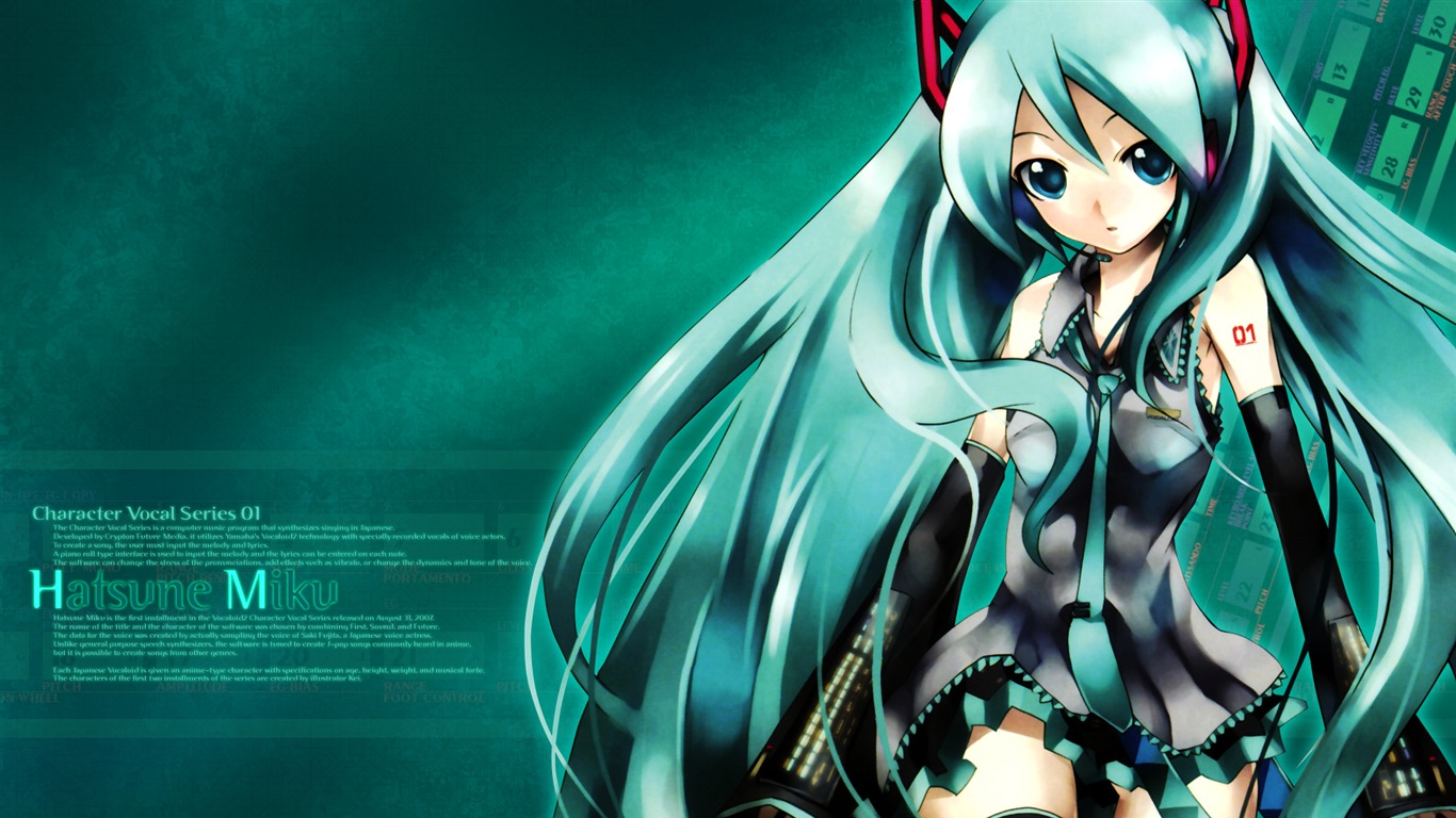 動漫人物 壁紙(23) #9 - 1366x768
