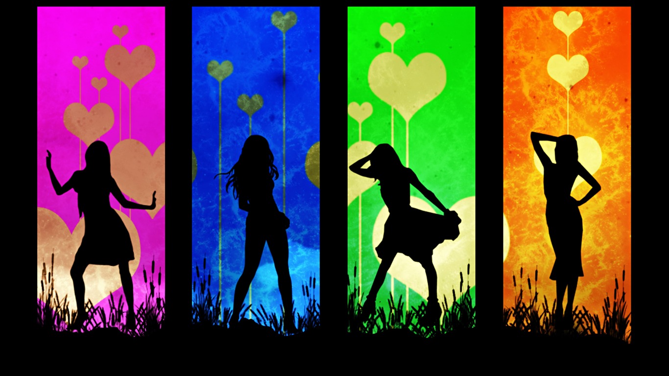 Super kreativní tapety (5) #1 - 1366x768