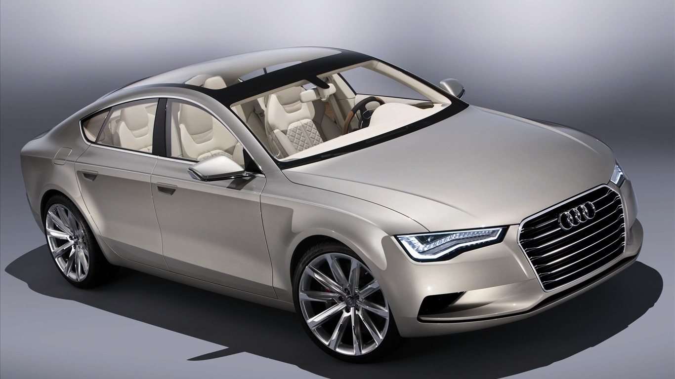 concepto de fondo de pantalla de coches Audi (2) #13 - 1366x768
