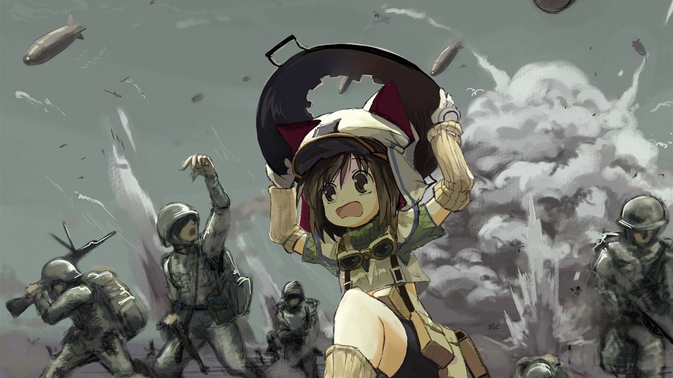 動漫人物 壁紙(27) #3 - 1366x768
