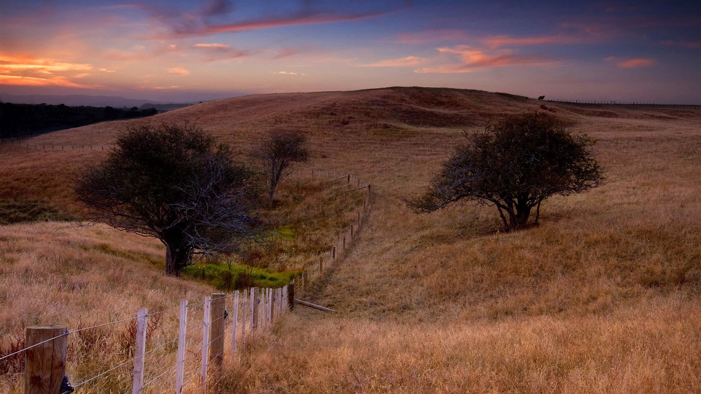 Mountain Valley Landschaft Wallpaper (1) #12 - 1366x768