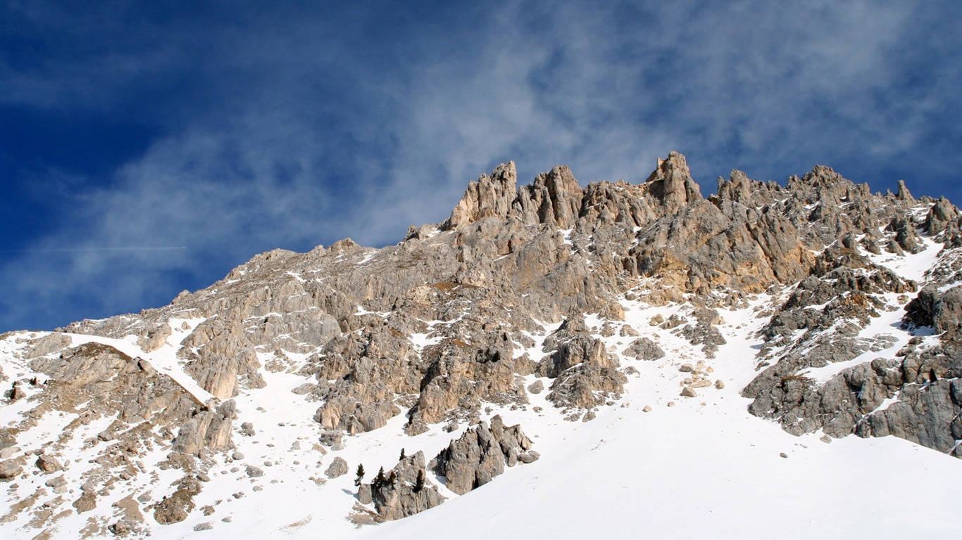 山嶺山谷風光 壁紙(一) #18 - 1366x768
