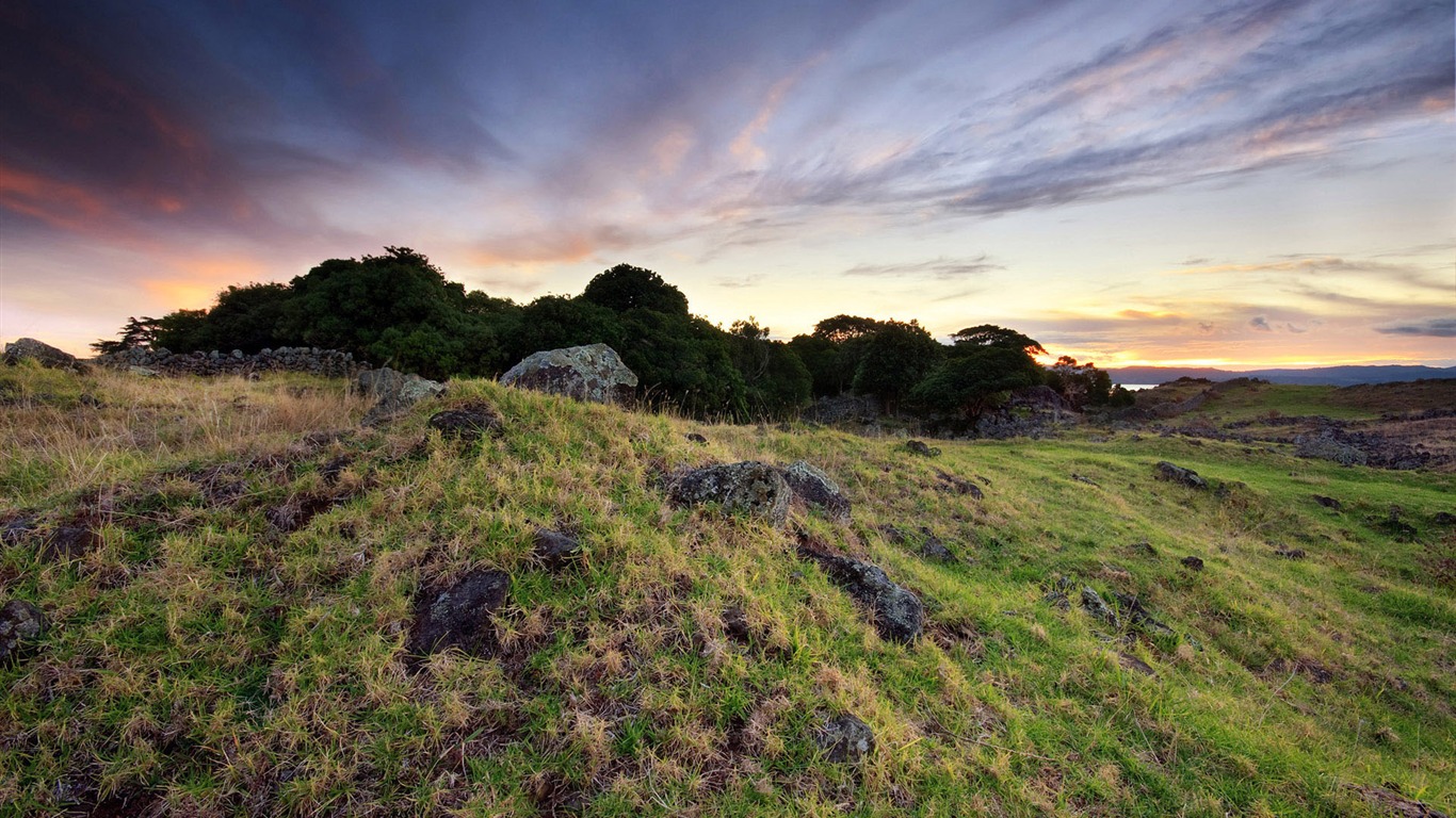 Mountain Valley Landschaft Wallpaper (1) #20 - 1366x768