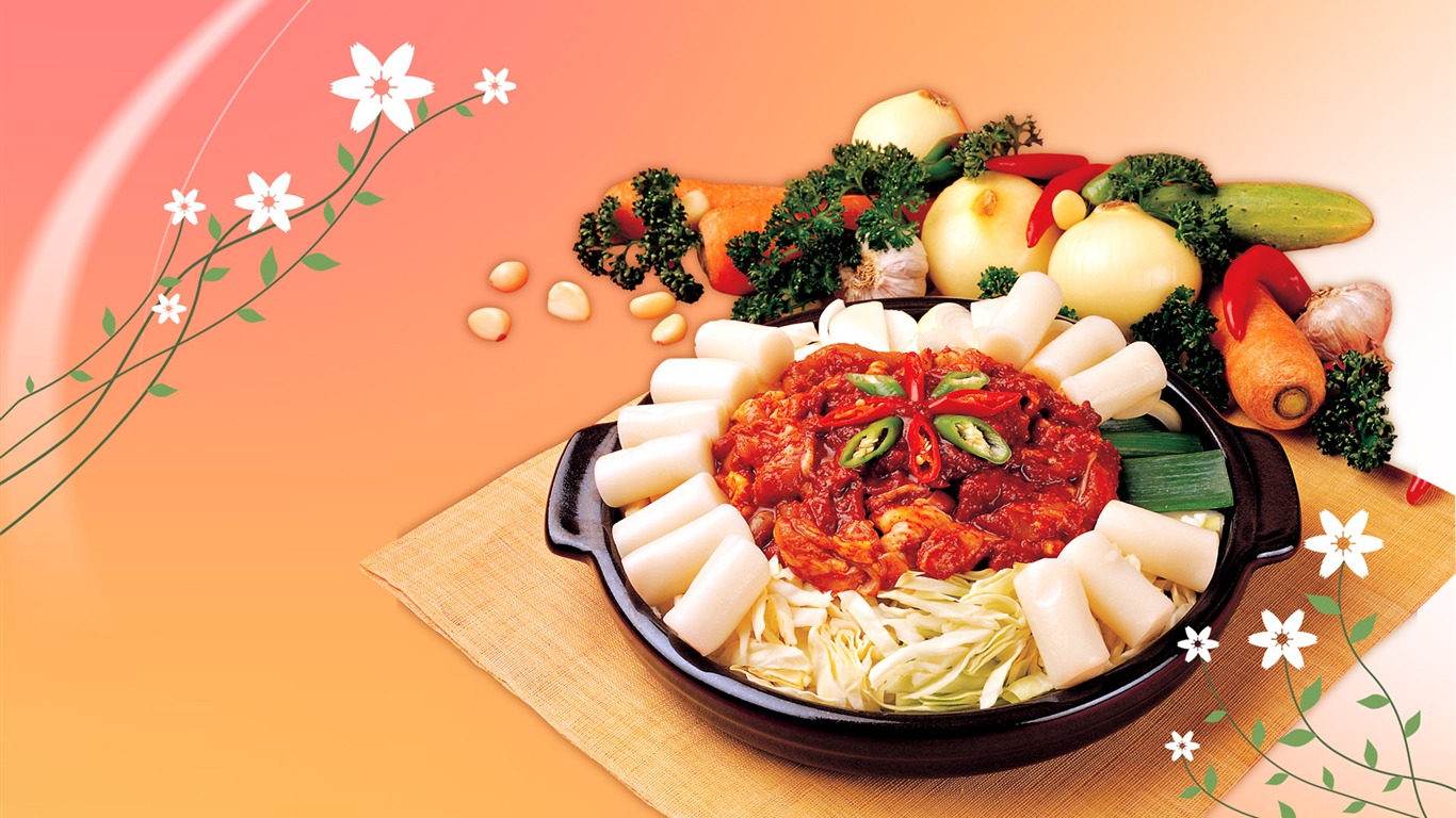 美食大餐 壁紙(12) #7 - 1366x768