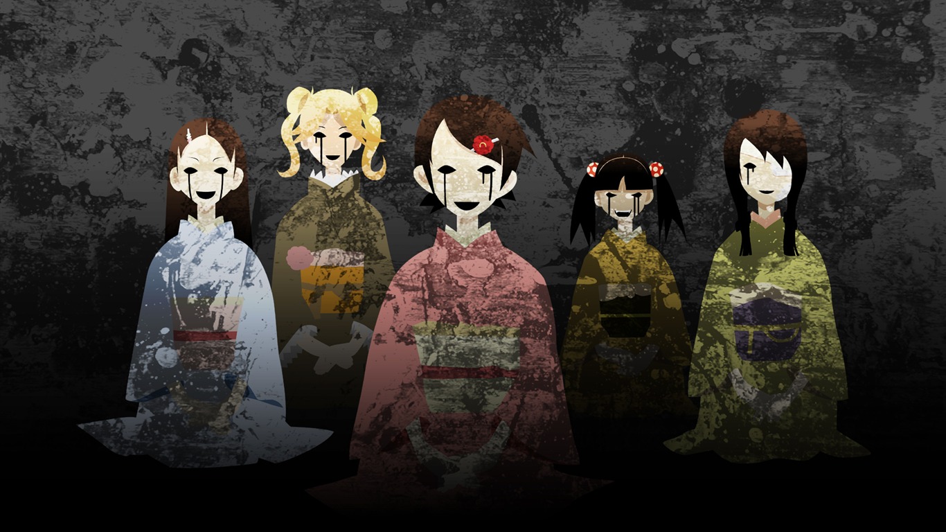 動漫人物 壁紙(28) #3 - 1366x768
