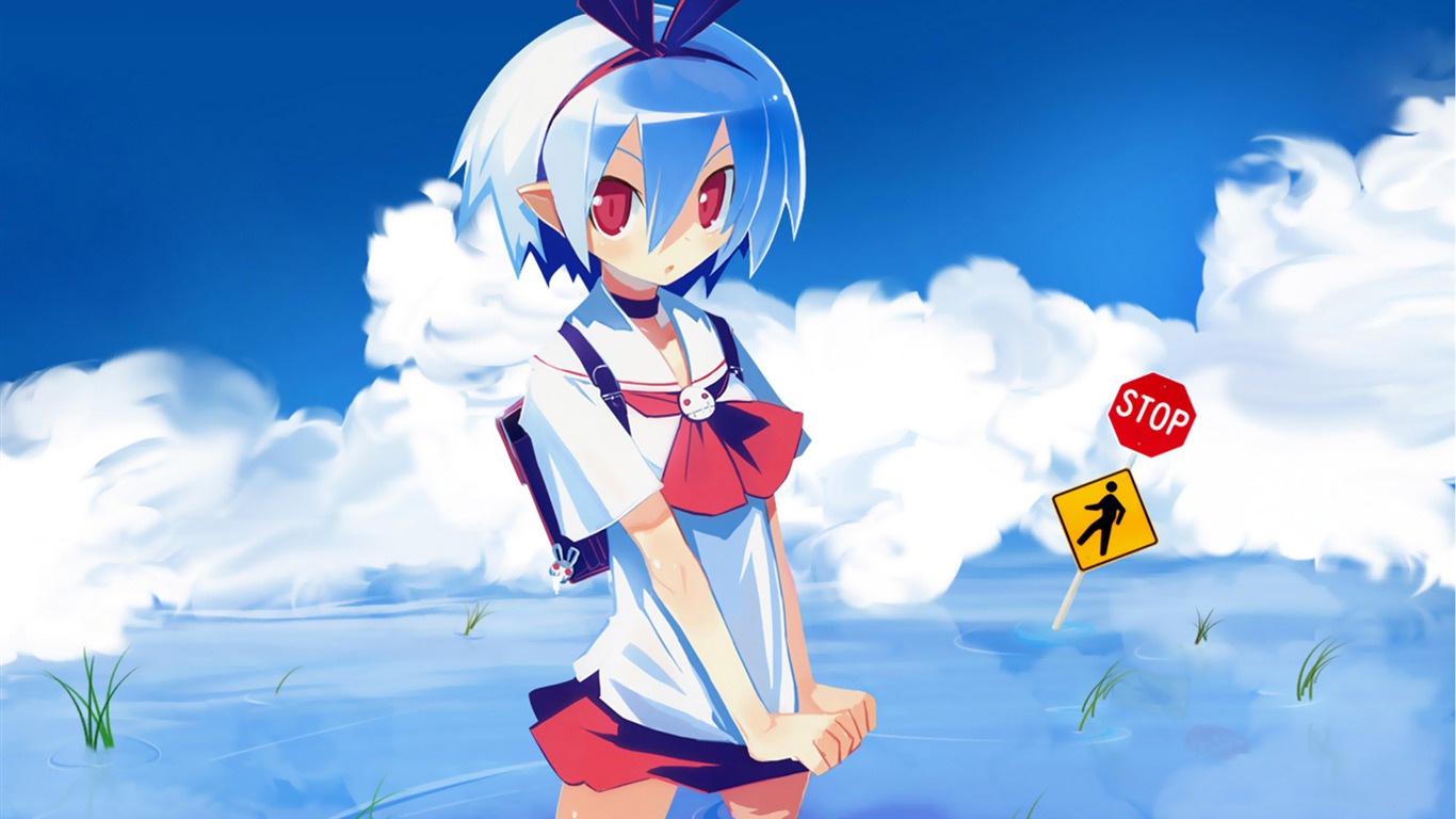 動漫人物 壁紙(28) #8 - 1366x768