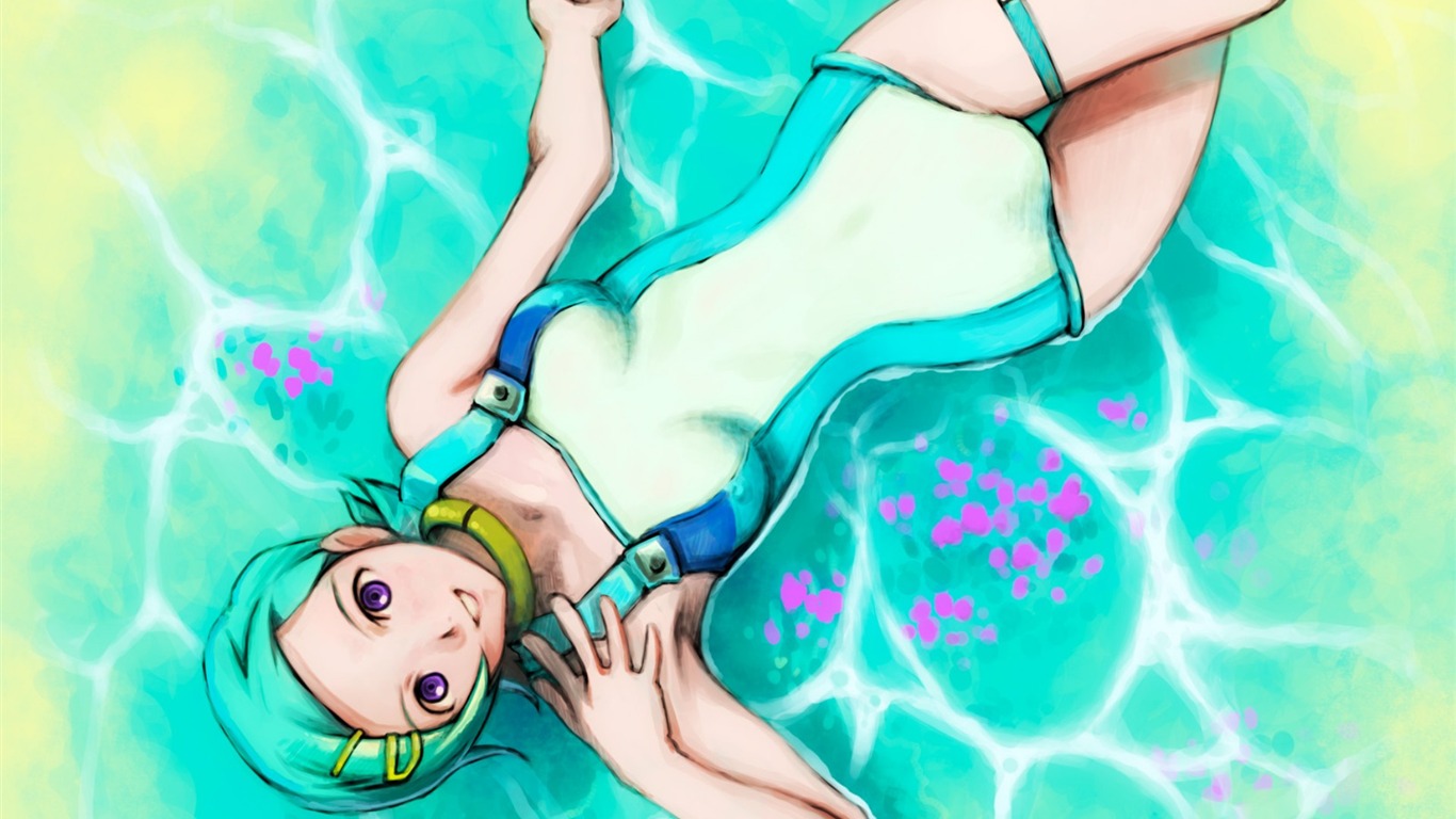 動漫人物 壁紙(28) #11 - 1366x768