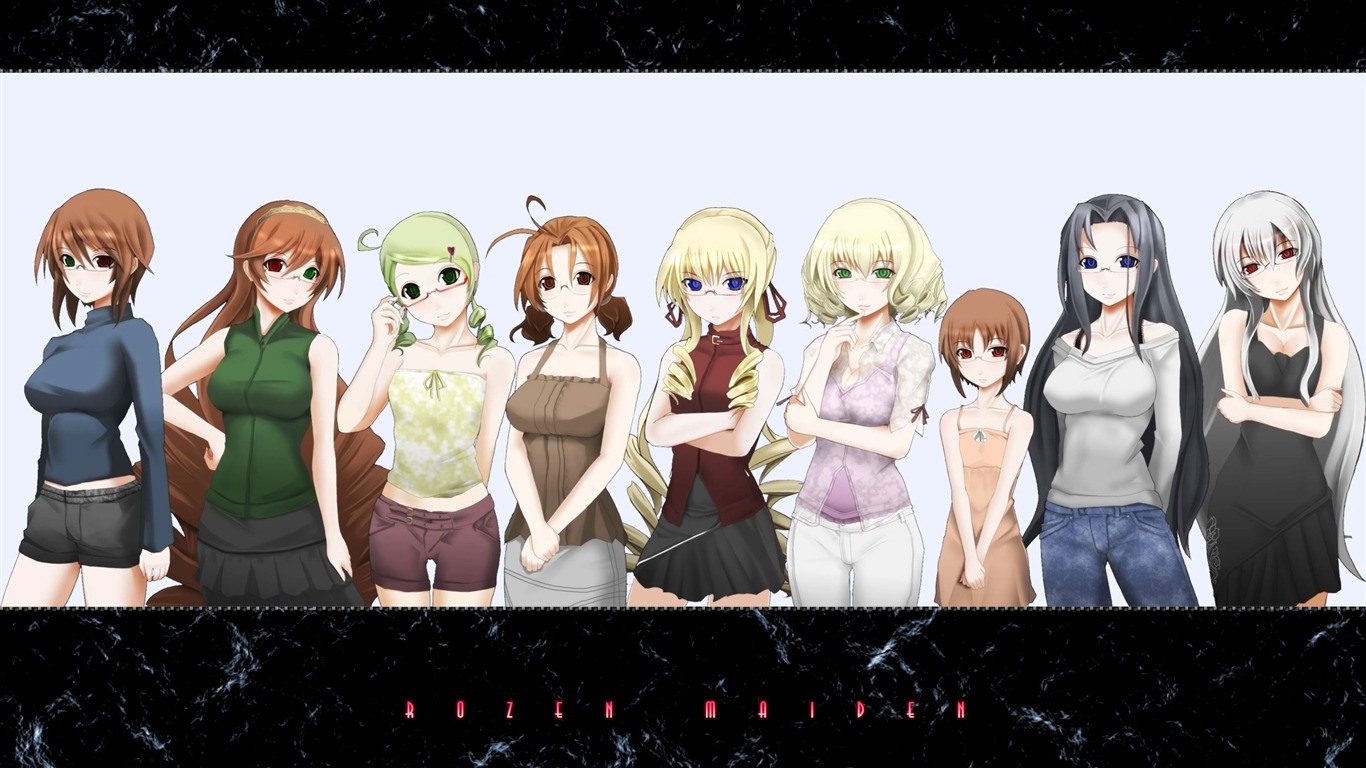 動漫人物 壁紙(29) #9 - 1366x768
