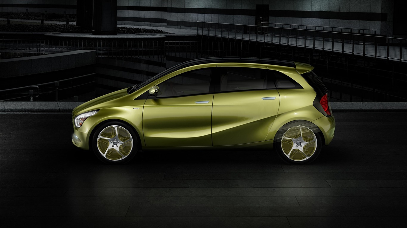 Mercedes-Benz concept car wallpaper (1) #2 - 1366x768