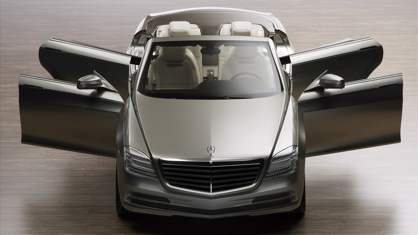 Mercedes-Benz concept car wallpaper (1) #6 - 1366x768