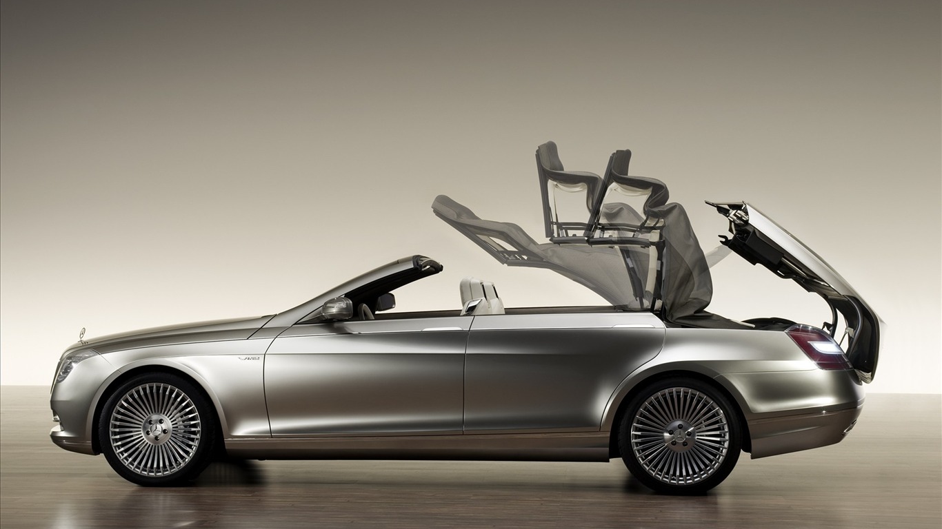 Mercedes-Benz concept car wallpaper (1) #7 - 1366x768