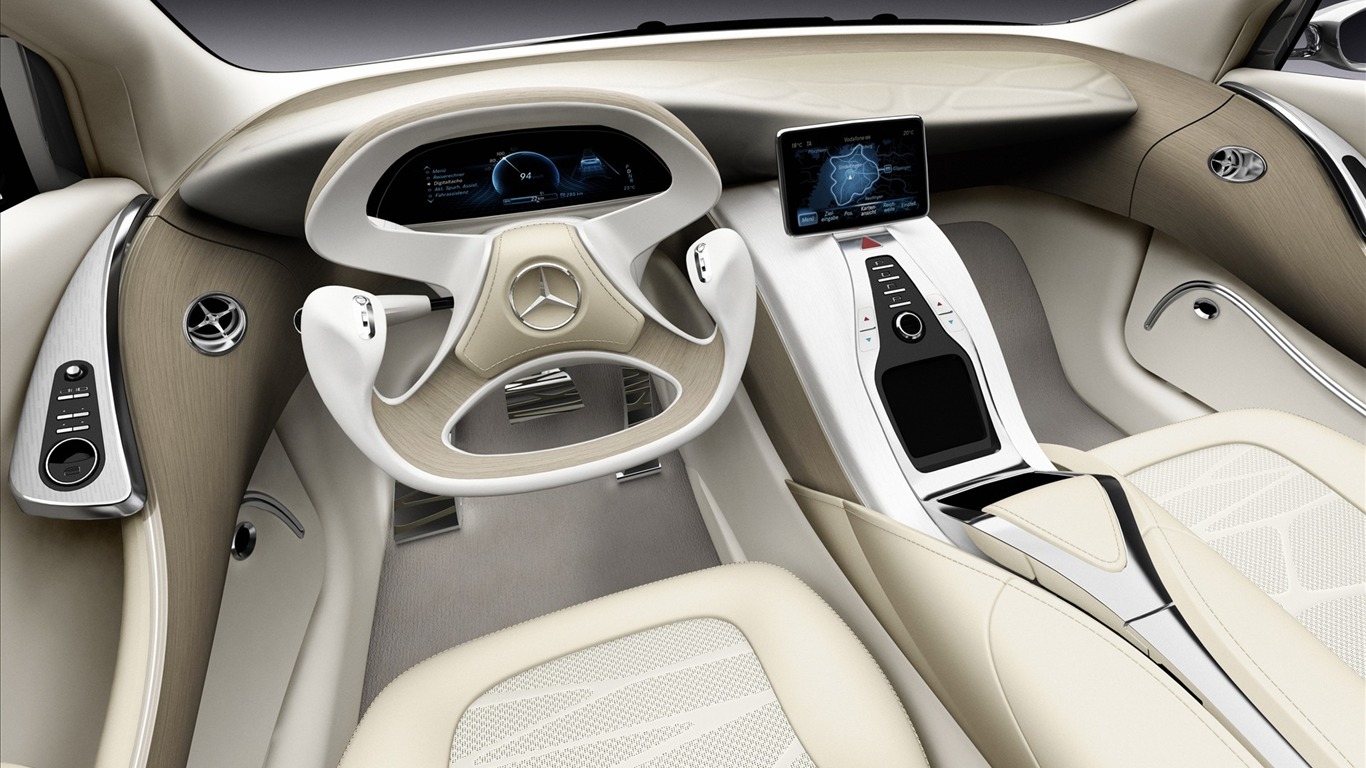 Mercedes-Benz concept car wallpaper (2) #10 - 1366x768
