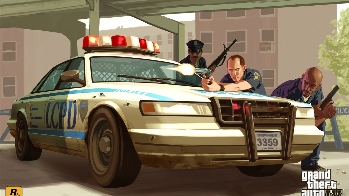Grand Theft Auto: Vice City 俠盜獵車手: 罪惡都市 #4 - 1366x768