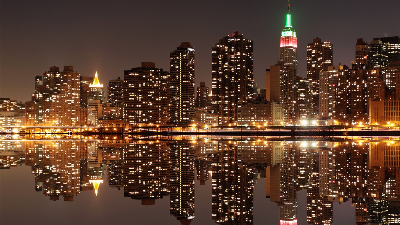城市夜景 高清壁紙(一) #3 - 1366x768