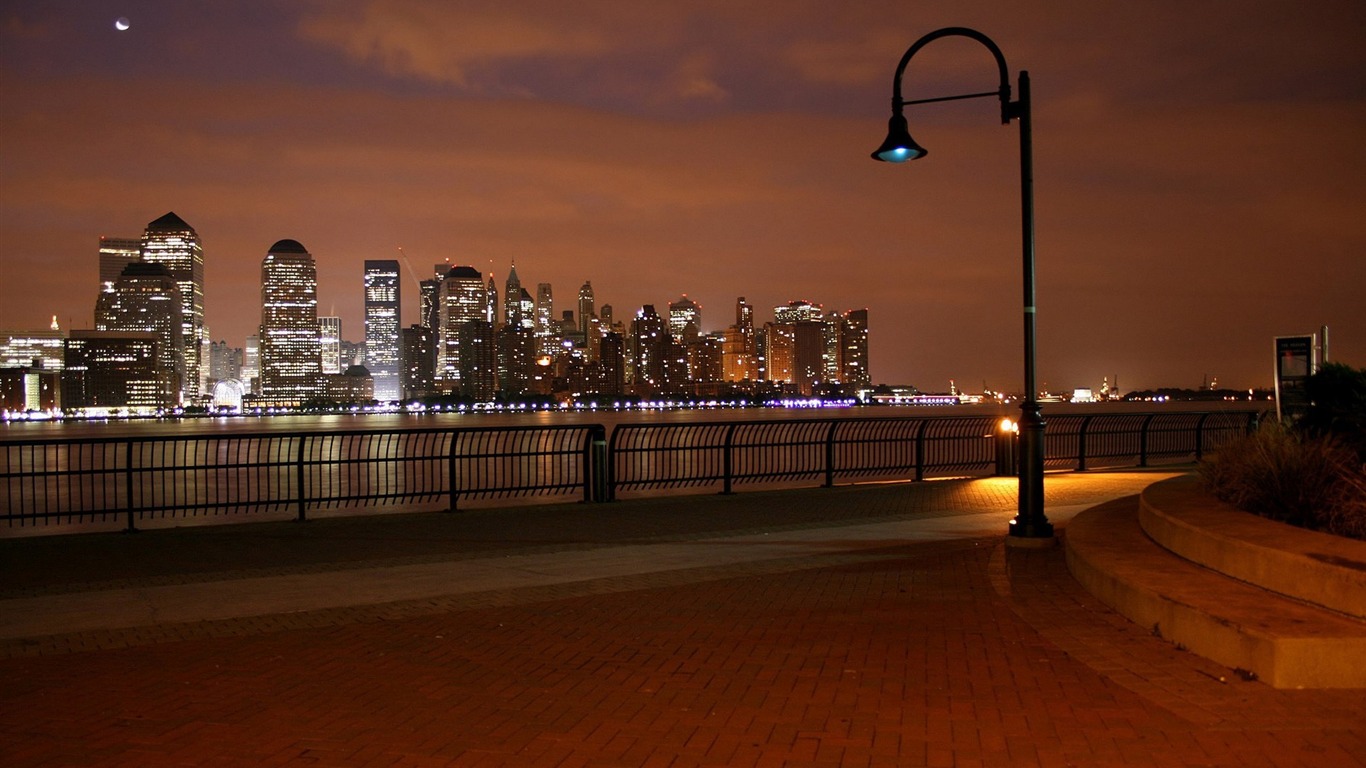 城市夜景 高清壁紙(一) #4 - 1366x768