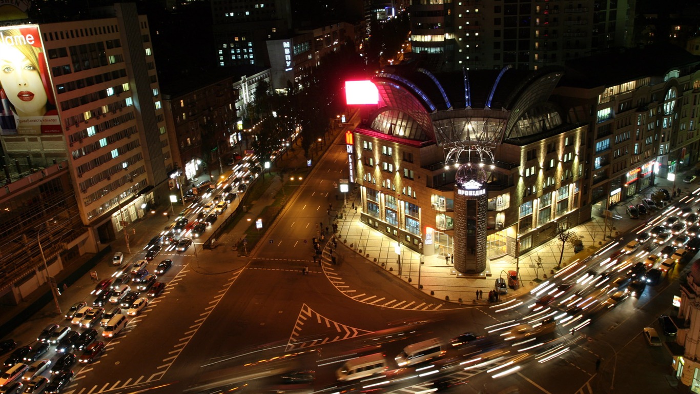 城市夜景 高清壁紙(二) #2 - 1366x768