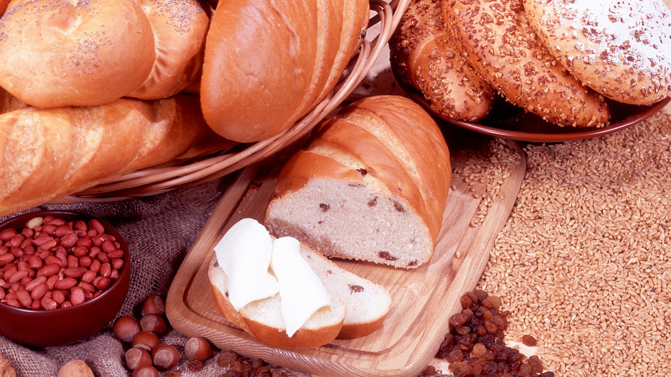 Bread wallpaper album (2) #1 - 1366x768