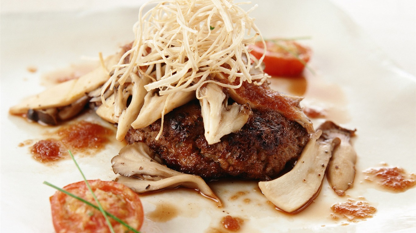 Delicious barbecue tapety (1) #16 - 1366x768