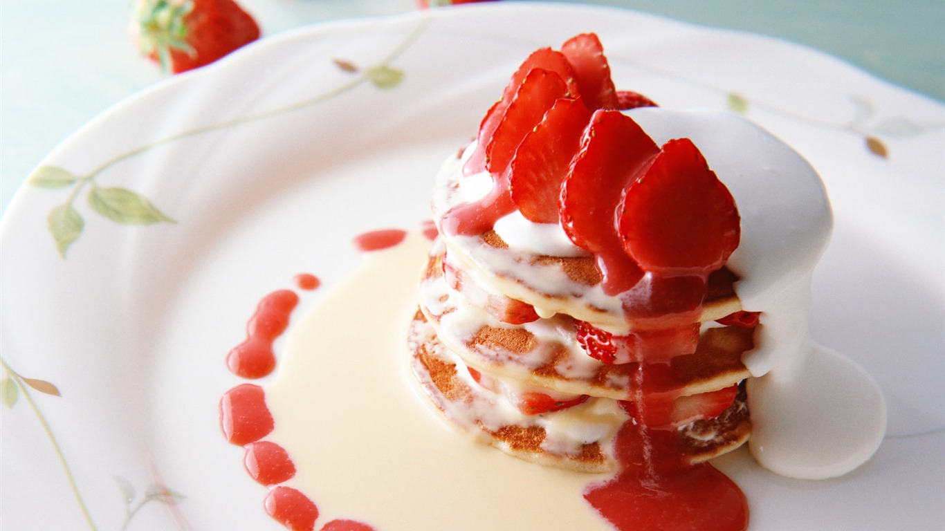 Delicious barbecue wallpaper (1) #20 - 1366x768