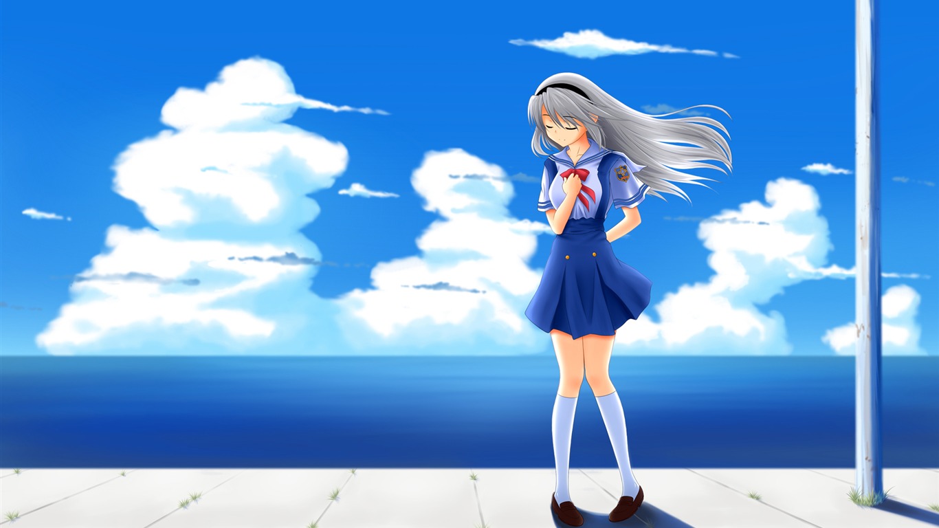 動漫人物 壁紙(31) #17 - 1366x768
