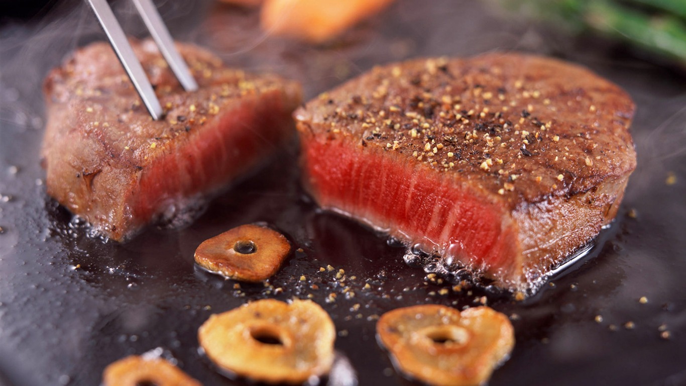 Delicious barbecue tapety (2) #12 - 1366x768