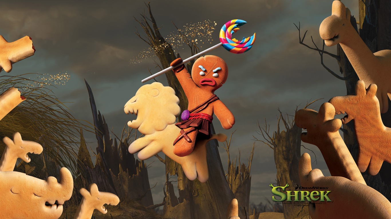 Shrek Forever After HD wallpaper #9 - 1366x768