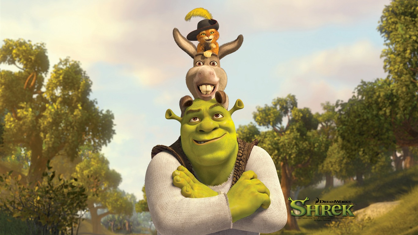 Shrek Forever After écran HD #11 - 1366x768