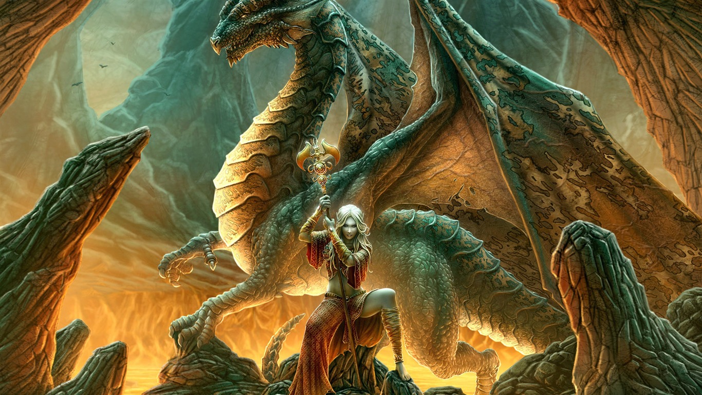 Kerem Beyit trabajos fondo de pantalla HD #10 - 1366x768