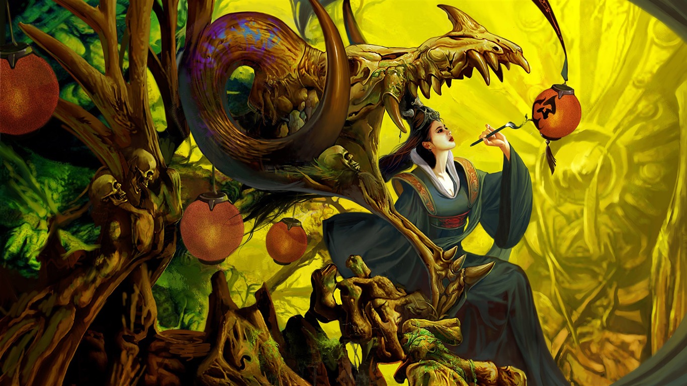 ChenWei作品 高清壁紙 #2 - 1366x768