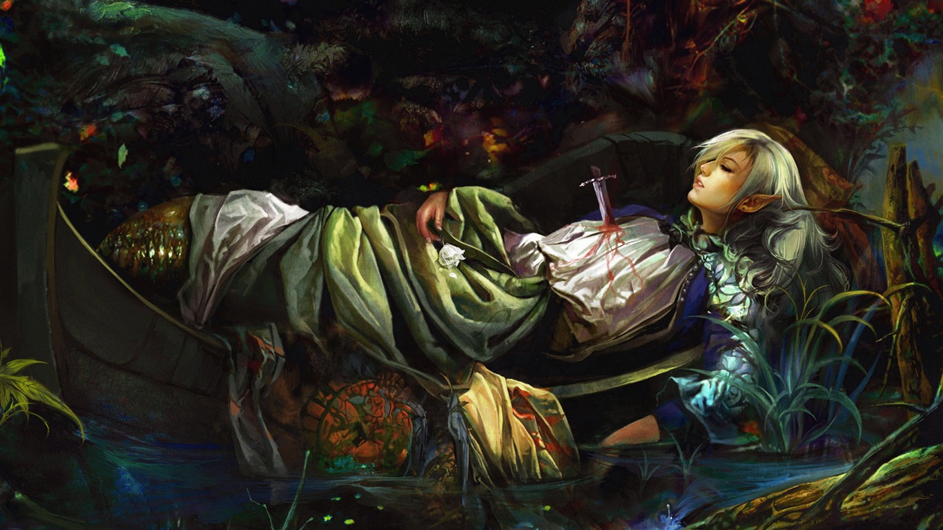 ChenWei作品 高清壁紙 #5 - 1366x768