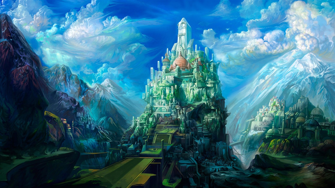 ChenWei作品 高清壁紙 #13 - 1366x768