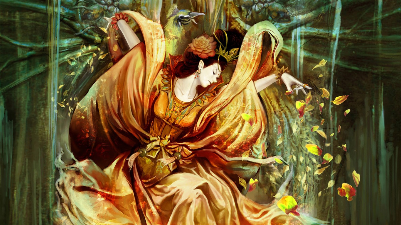 ChenWei作品 高清壁紙 #19 - 1366x768