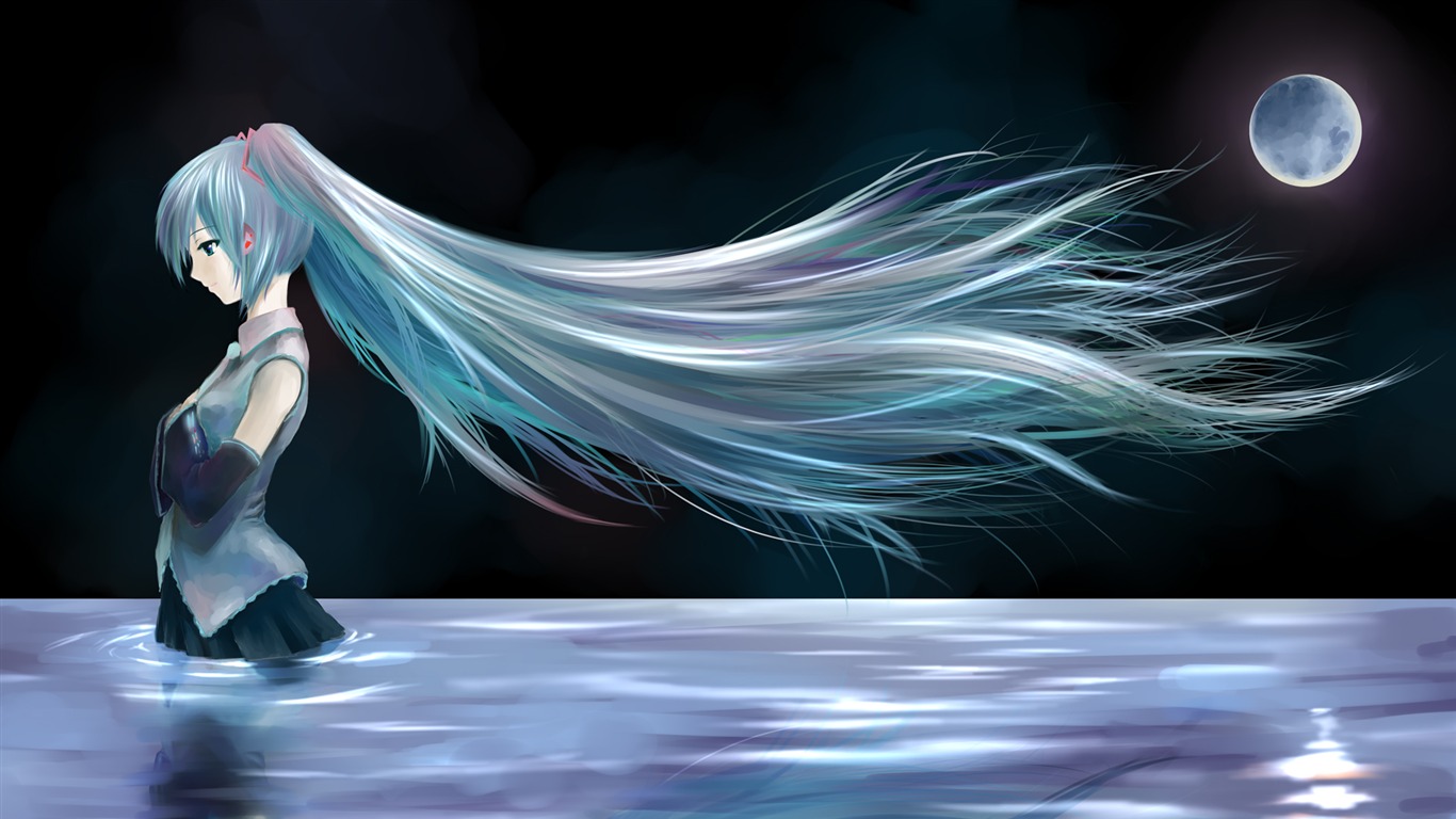 動漫人物 壁紙(32) #3 - 1366x768