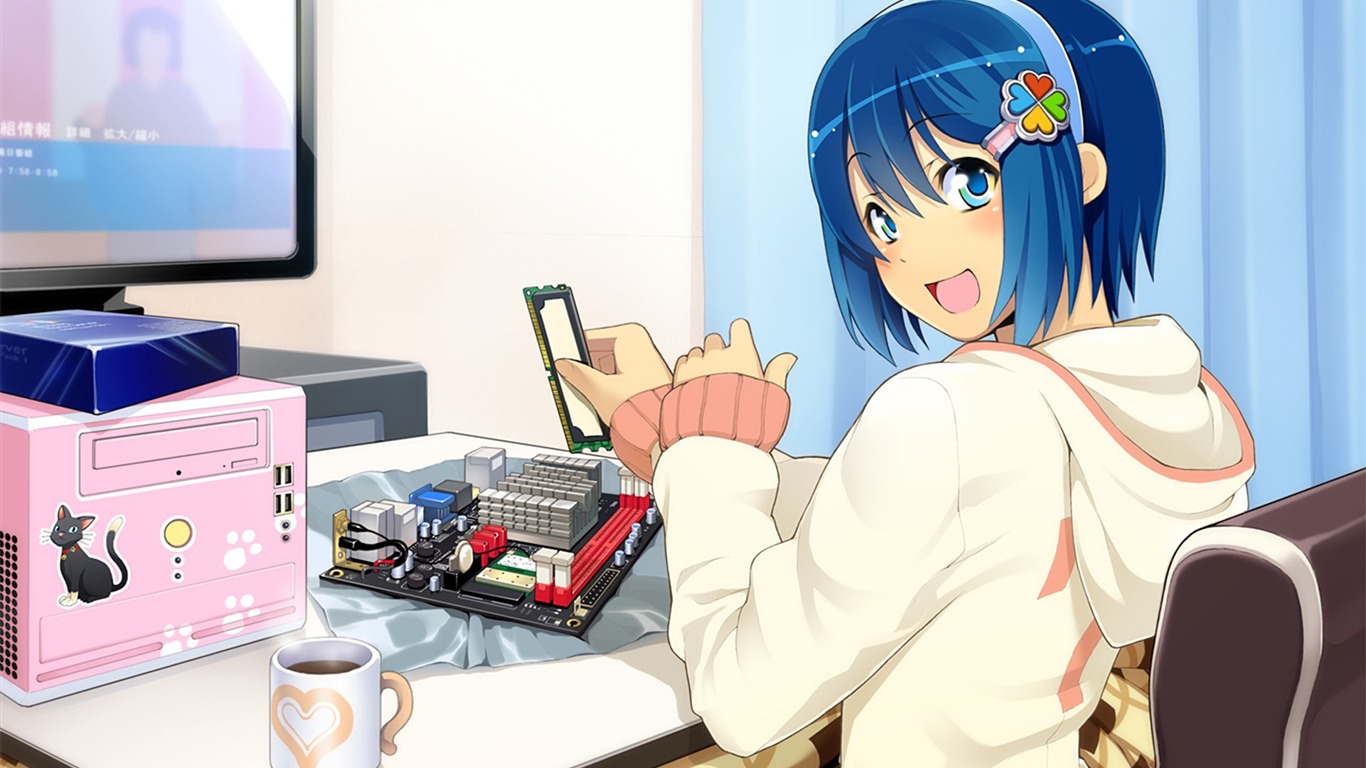 動漫人物 壁紙(33) #8 - 1366x768