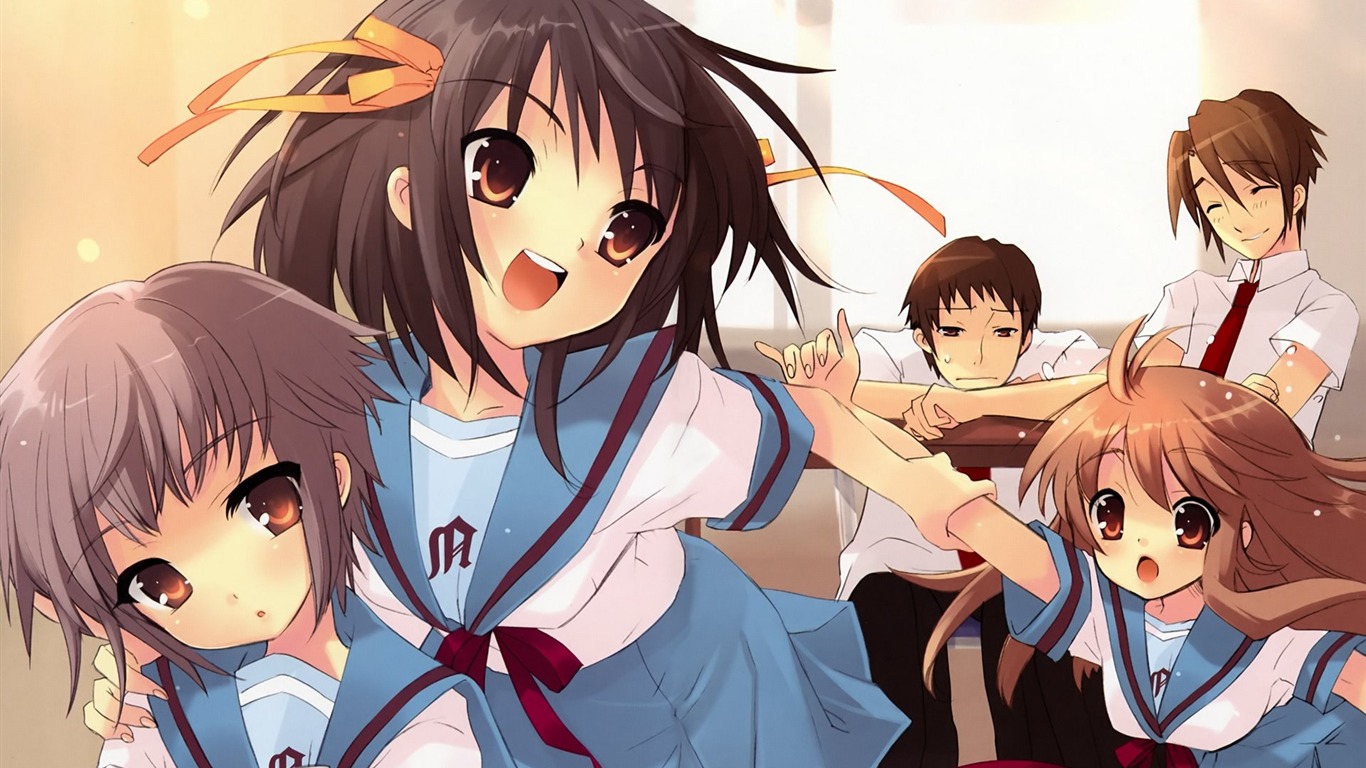 動漫人物 壁紙(33) #11 - 1366x768