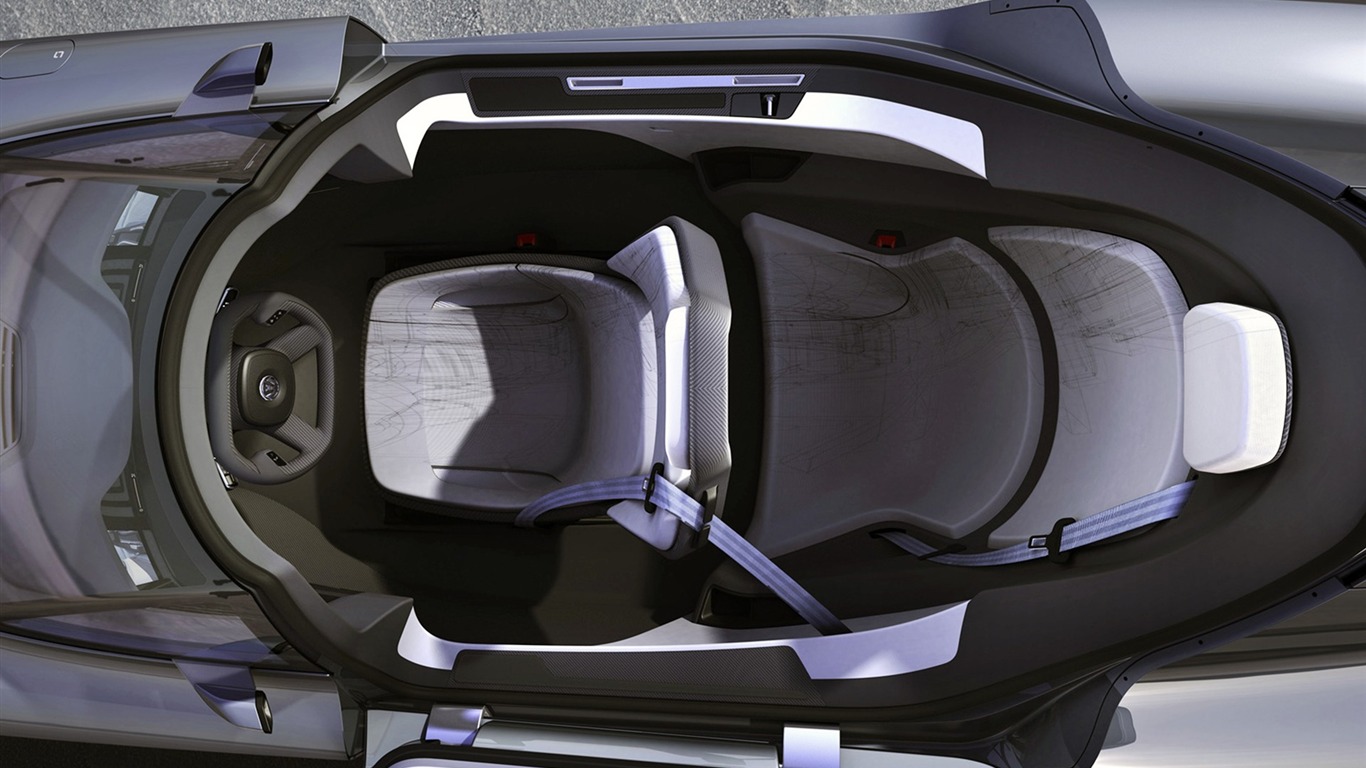 Fond d'écran Volkswagen concept car (1) #13 - 1366x768