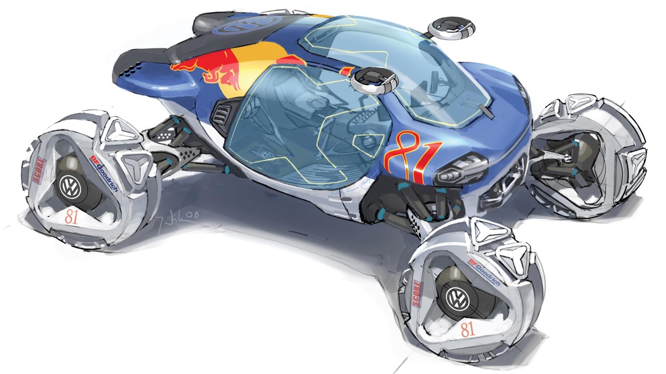 大眾概念車 壁紙(二) #10 - 1366x768