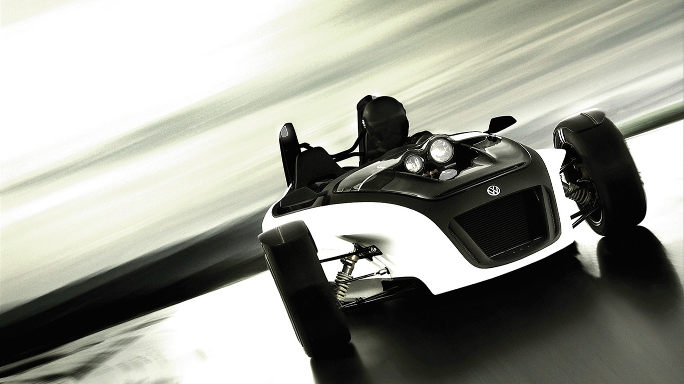 Volkswagen concept car wallpaper (2) #18 - 1366x768