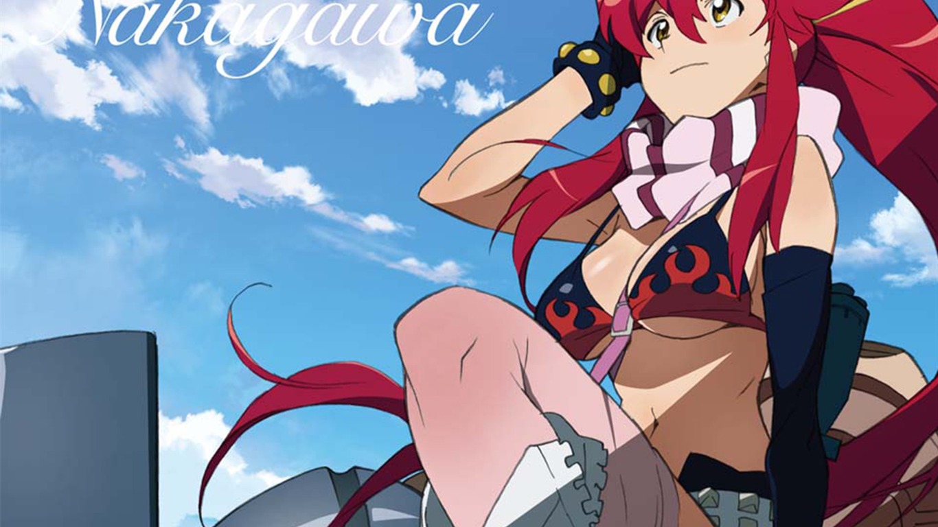 中川翔子 美女壁紙 #12 - 1366x768