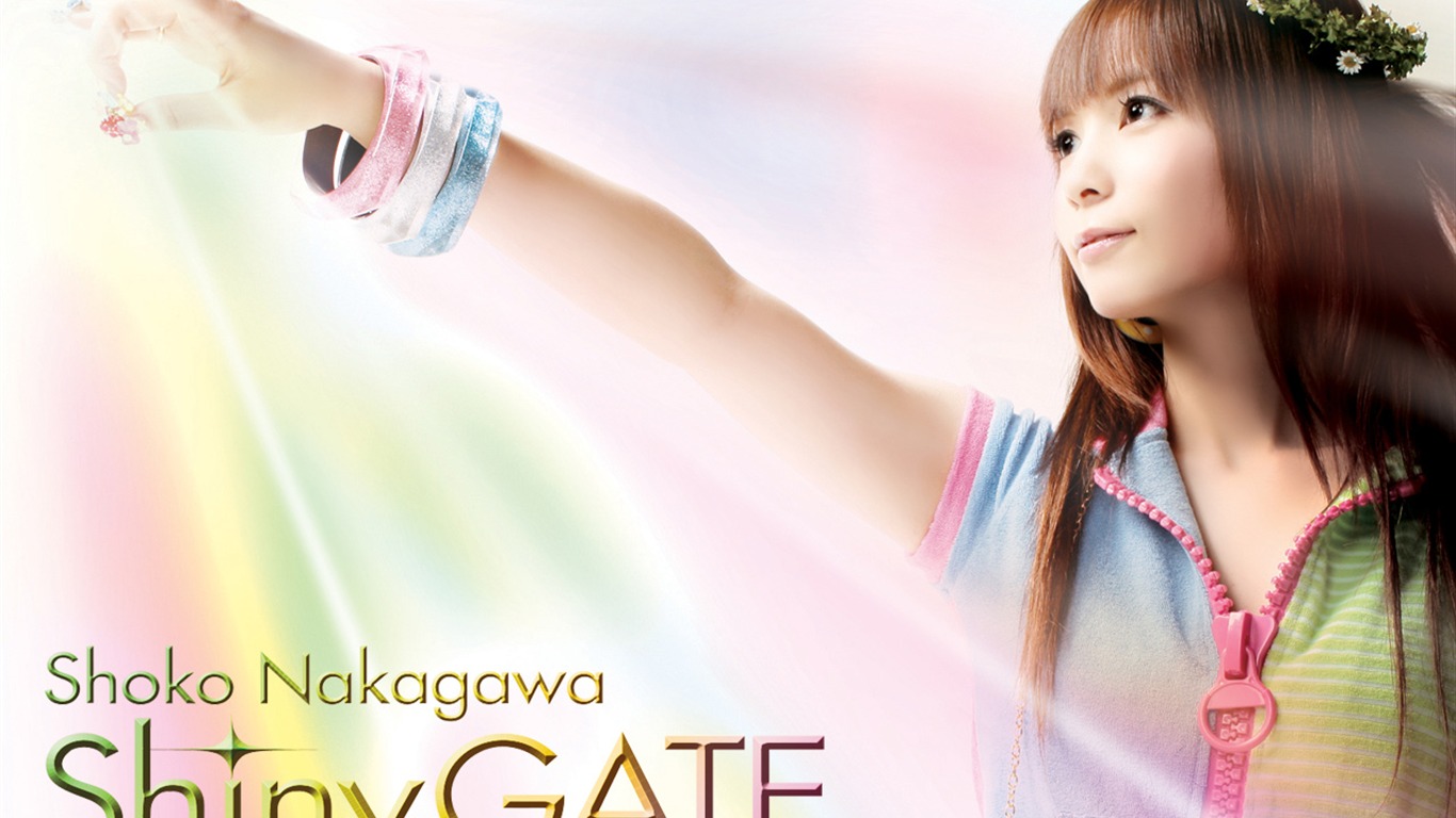 Shoko Nakagawa krásnou tapetu #20 - 1366x768