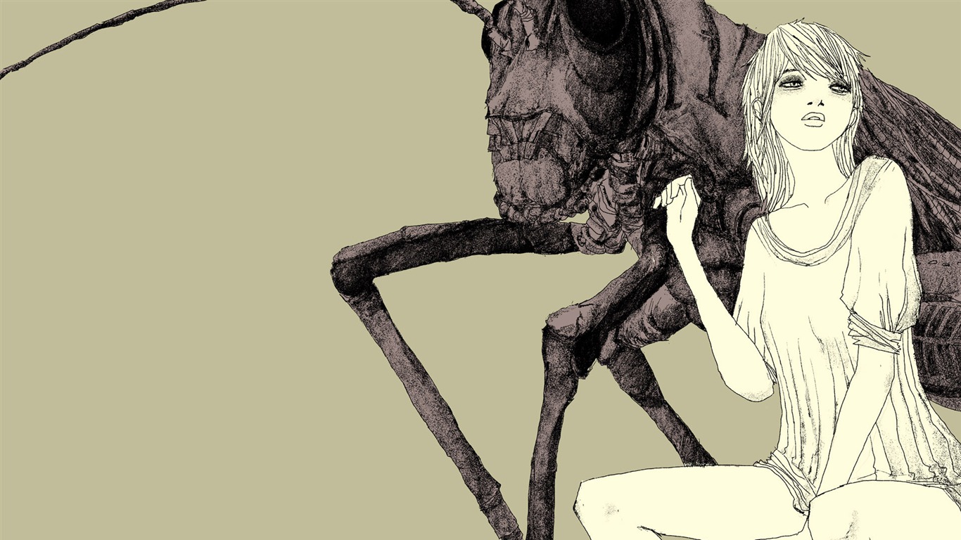 動漫人物 壁紙(34) #14 - 1366x768