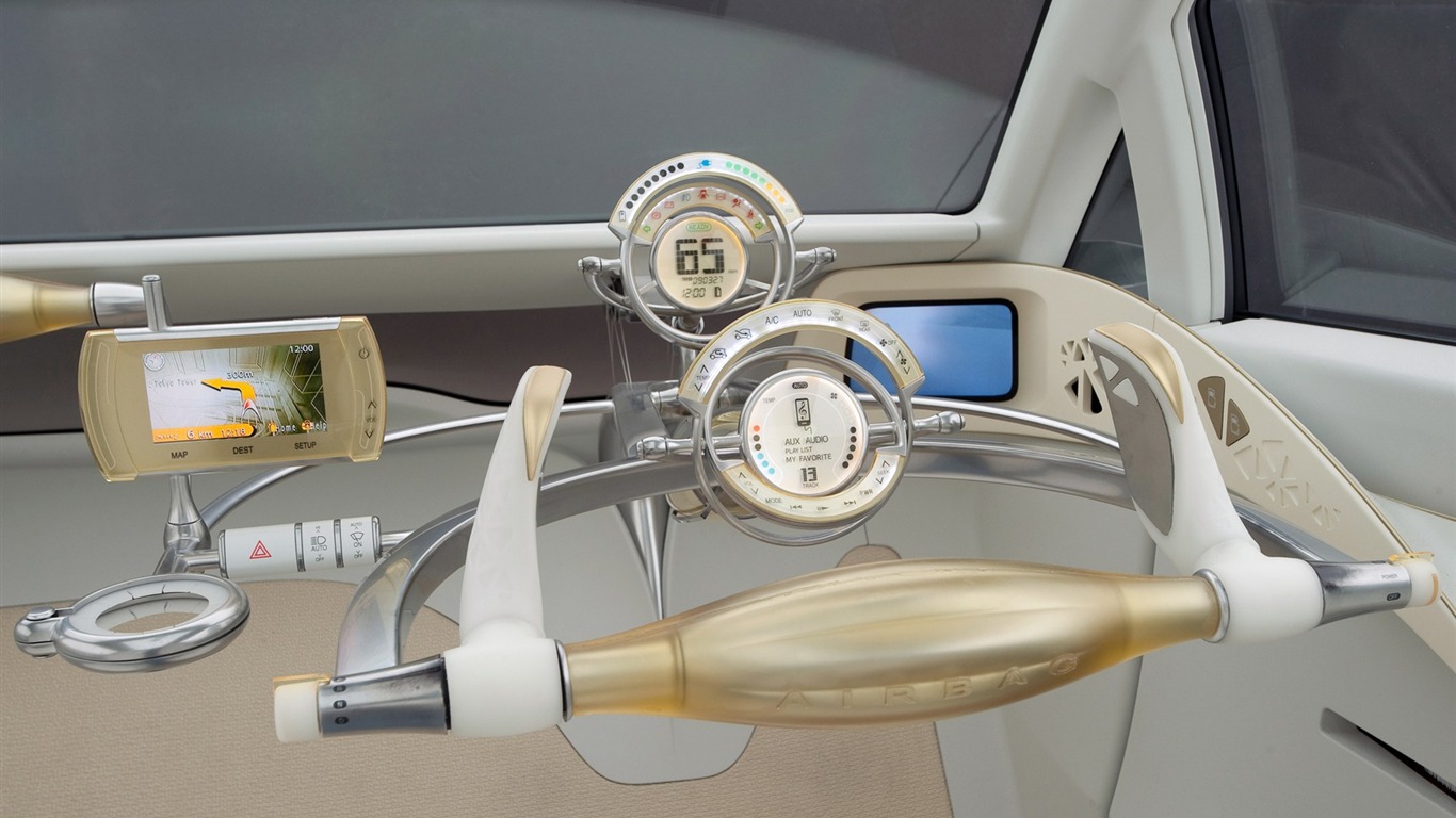 Toyota concept car wallpaper (1) #12 - 1366x768