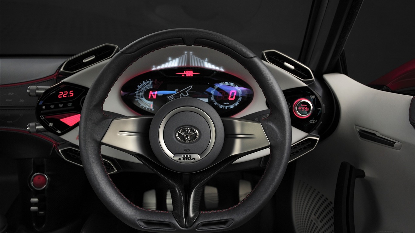 concepto de fondo de pantalla de coches Toyota (2) #2 - 1366x768