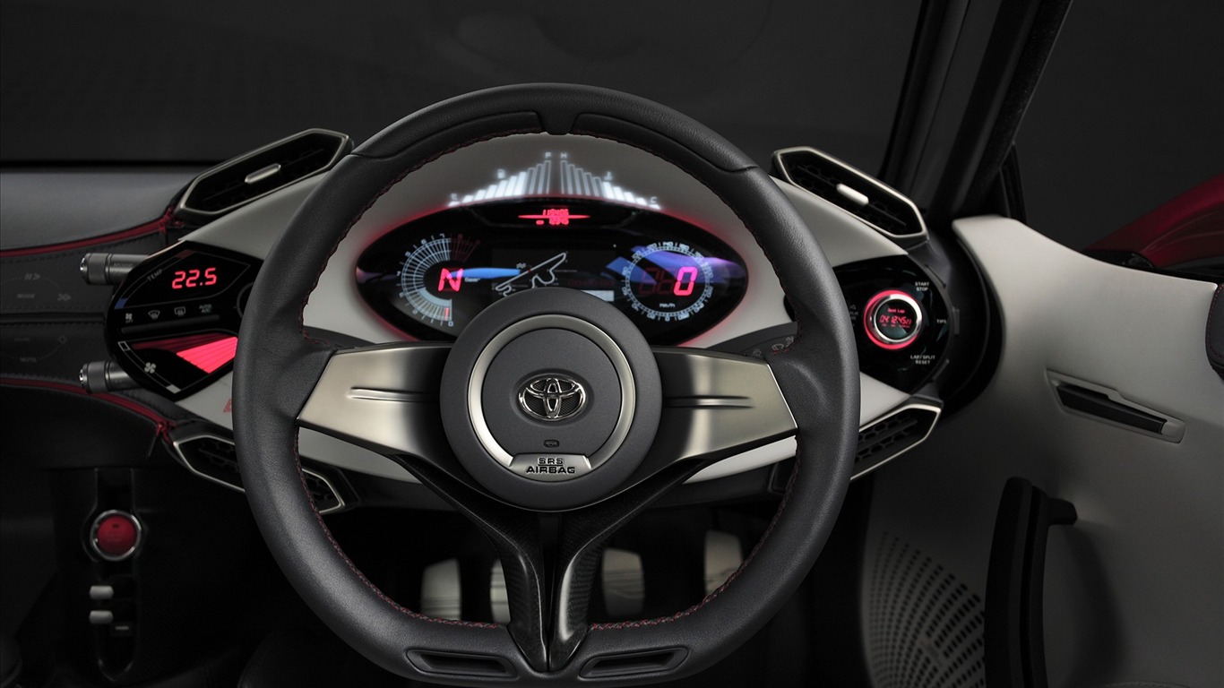 Toyota koncept vozu tapety (2) #2 - 1366x768