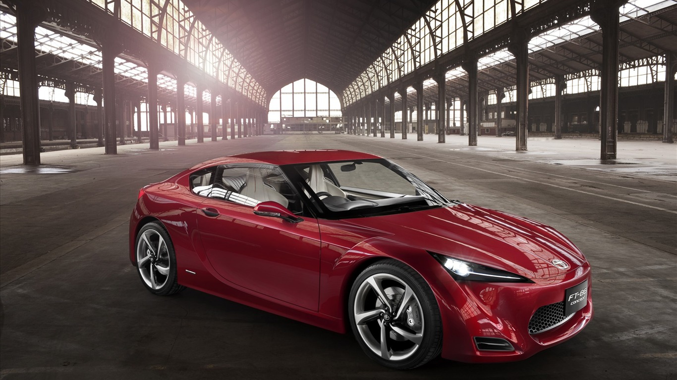 Toyota koncept vozu tapety (2) #5 - 1366x768